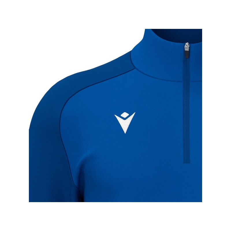 DESSUADORA FEMENINA LENA MITJA CREMALLERA COLOR BLAU ROYAL