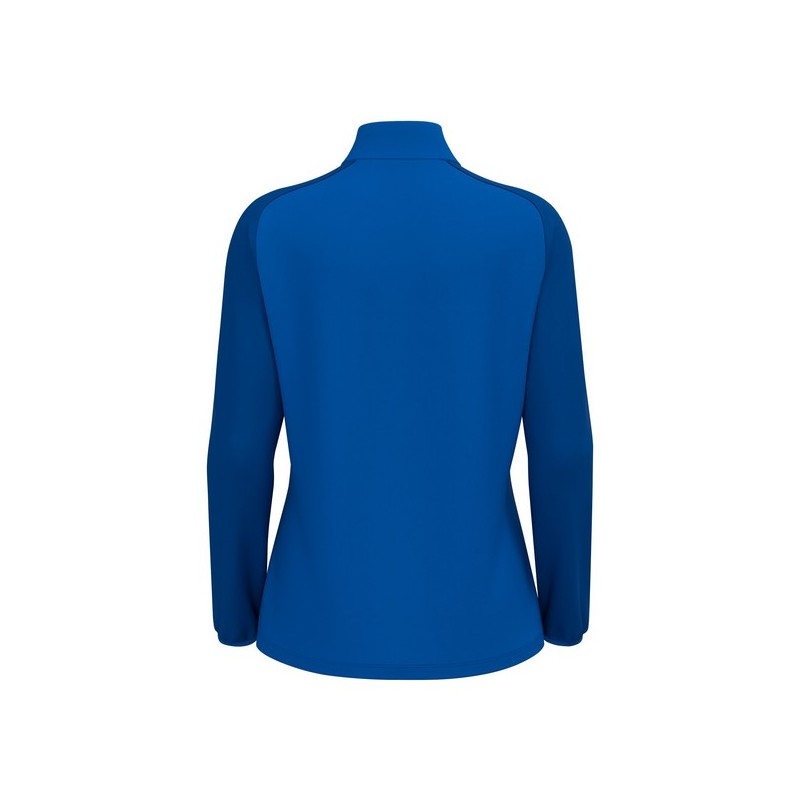 SUDADERA FEMENINA MEDIA CREMALLERA MACRON LENA COLOR AZUL REAL