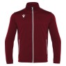 CHAQUETA DE CHANDALL MACRON NEMESIS COLOR GRANATE