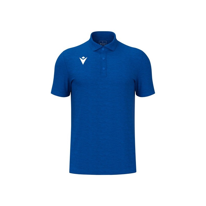 POLO MACRON JAZZ COLOR AZUL REAL