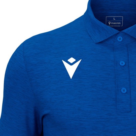 POLO MACRON JAZZ COLOR AZUL REAL