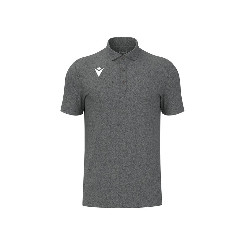 POLO MACRON JAZZ COLOR GRIS ANTRACITA