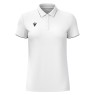 POLO FEMENINO MACRON MELODY COLOR BLANCO