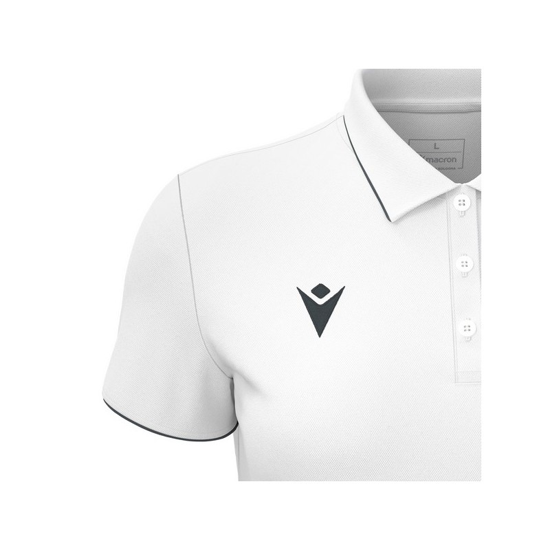 POLO FEMENÍ MACRON MELODY COLOR BLANC