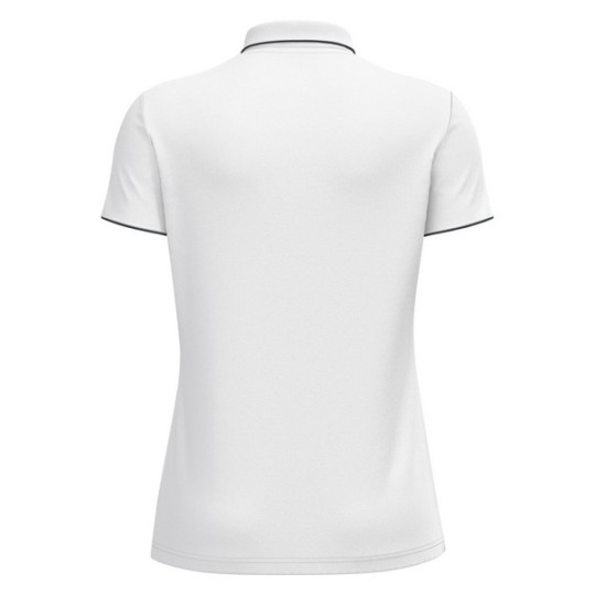 POLO FEMENINO MACRON MELODY COLOR BLANCO