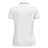 POLO FEMENINO MACRON MELODY COLOR BLANCO