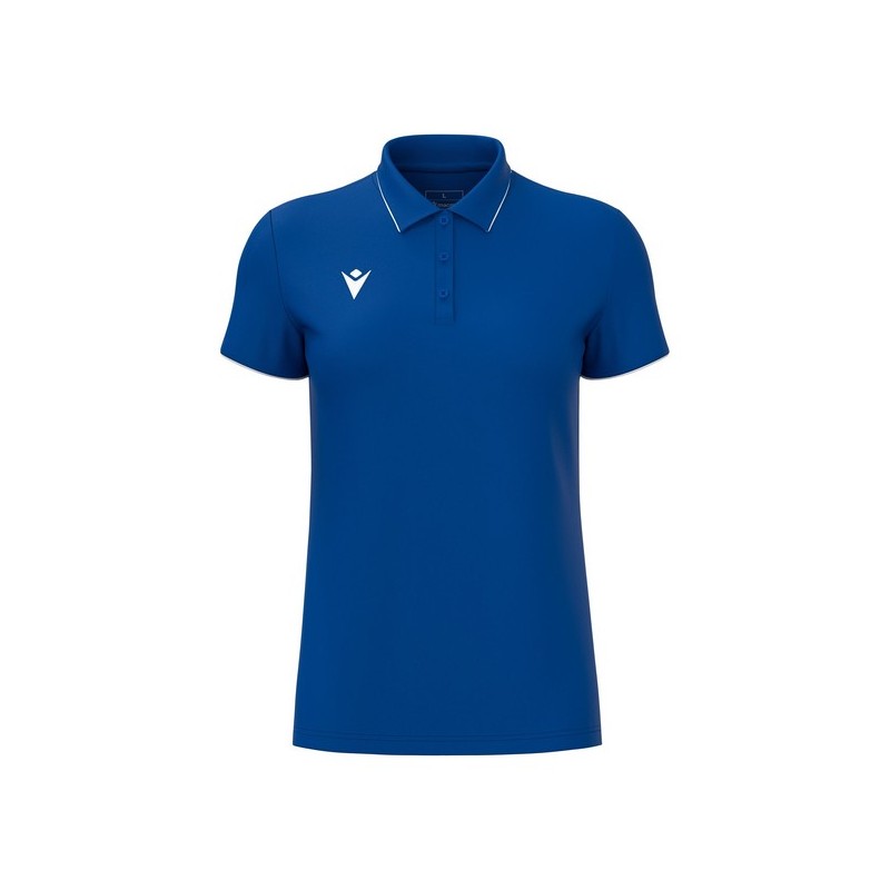 POLO FEMENINO MACRON MELODY COLOR AZUL REAL