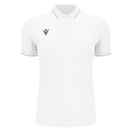 POLO MACRON FEMENINO DE ALGODÓN WALTZ ECO COLOR BLANCO