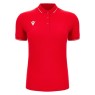 POLO MACRON DE COTÓ WALTZ ECO FEMENÍ COLOR VERMELL