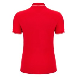 POLO MACRON DE COTÓ WALTZ ECO FEMENÍ COLOR VERMELL