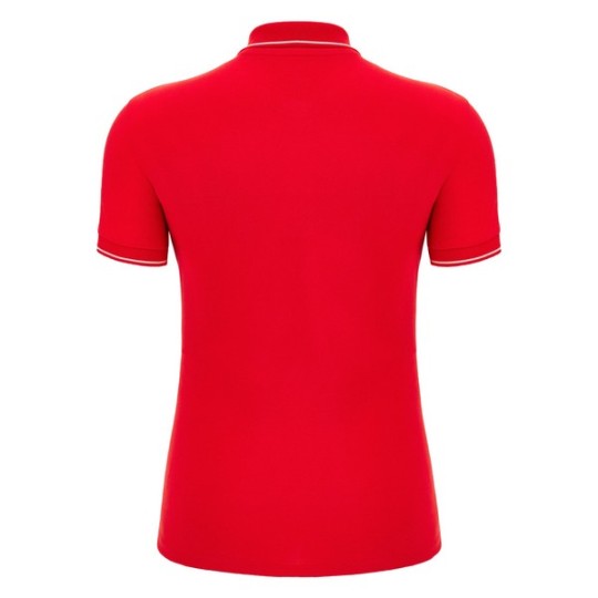 POLO MACRON DE COTÓ WALTZ ECO FEMENÍ COLOR VERMELL