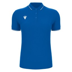 POLO MACRON FEMENINO DE ALGODÓN WALTZ ECO COLOR AZUL REAL