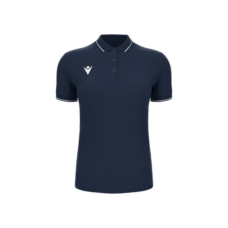 POLO MACRON DE COTÓ WALTZ ECO FEMENÍ COLOR BLAU MARÍ