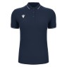 POLO MACRON FEMENINO DE ALGODÓN WALTZ ECO COLOR AZUL MARINO