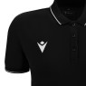 POLO MACRON FEMENINO DE ALGODÓN WALTZ ECO COLOR NEGRO