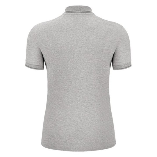 POLO MACRON DE COTÓ WALTZ ECO FEMENÍ COLOR GRIS