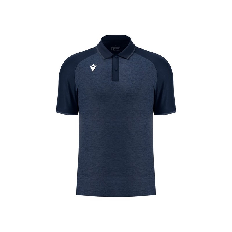 POLO MACRON AULOS COLOR BLAU MARÍ