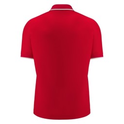 POLO MACRON AULOS COLOR VERMELL