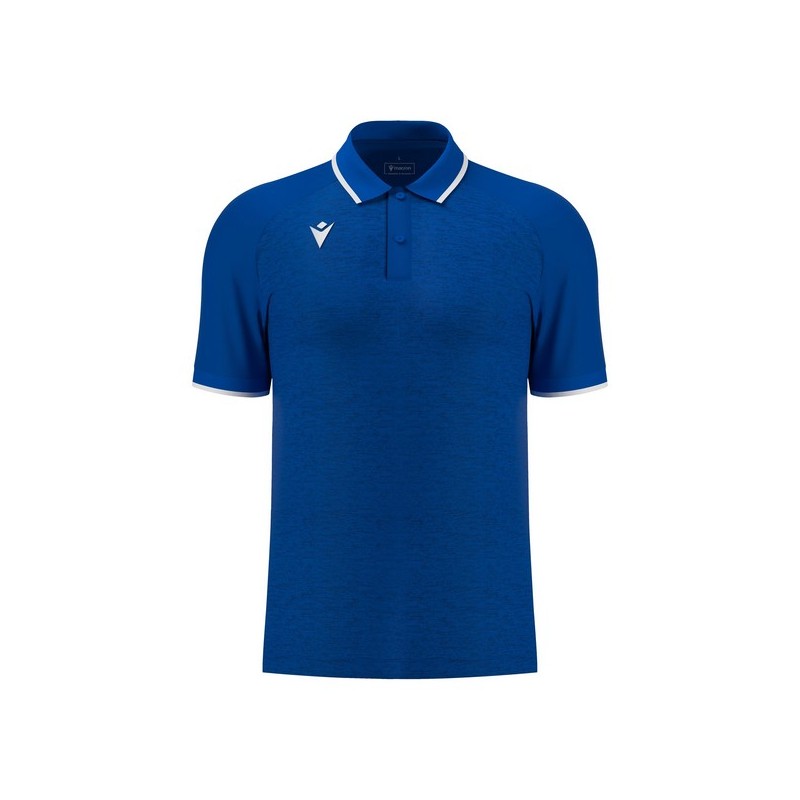 POLO MACRON AULOS COLOR AZUL REAL