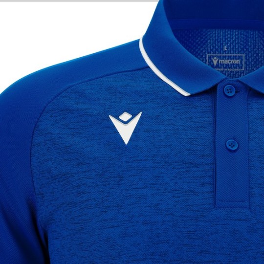 POLO MACRON AULOS COLOR BLAU ROYAL