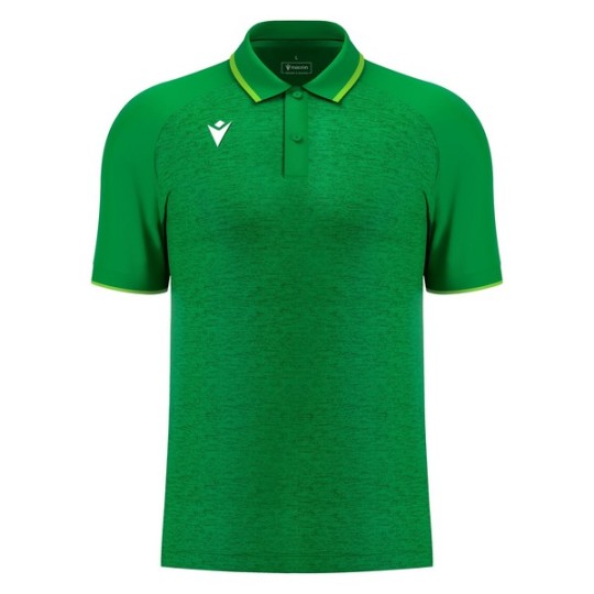 POLO MACRON AULOS COLOR VERD