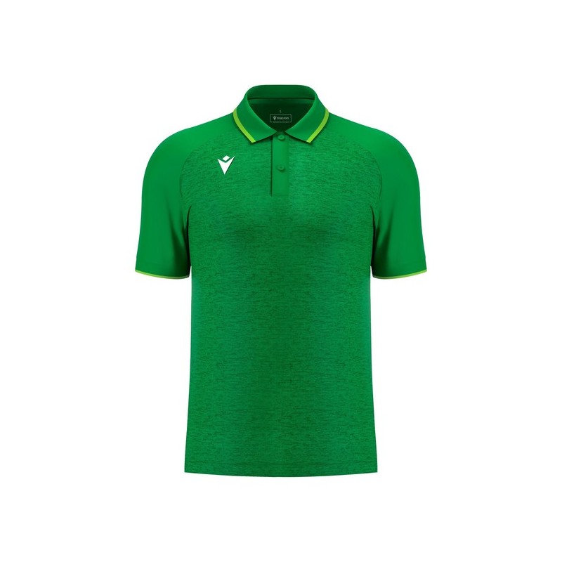 POLO MACRON AULOS COLOR VERDE