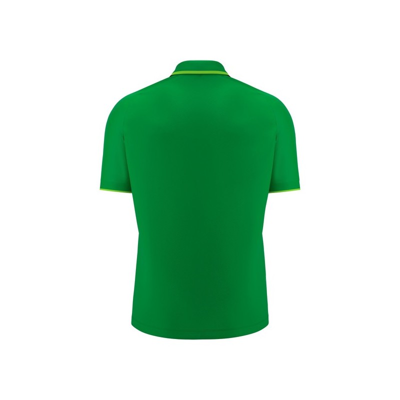 POLO MACRON AULOS COLOR VERD