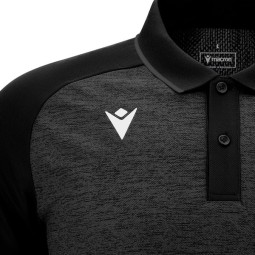 POLO MACRON AULOS COLOR NEGRO