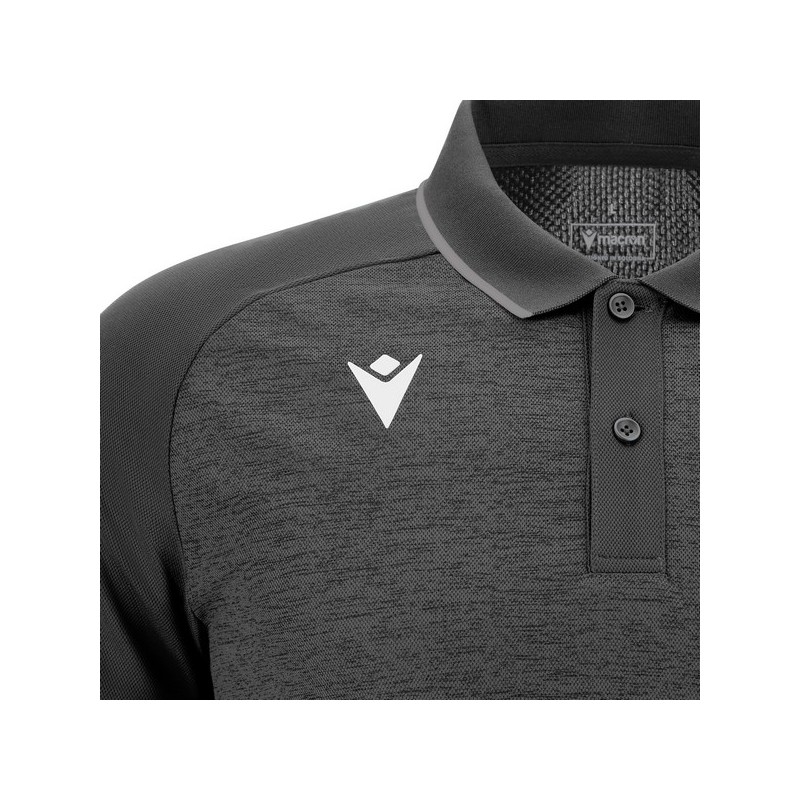 POLO MACRON AULOS COLOR GRIS