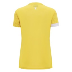 CAMISETA DE PÁDEL FEMENINA MACRON ICON DOMIZIA II COLOR GROC