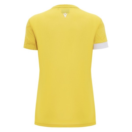 CAMISETA DE PÁDEL FEMENINA MACRON ICON DOMIZIA II COLOR GROC