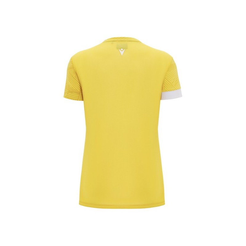 CAMISETA DE PÁDEL FEMENINA MACRON ICON DOMIZIA II COLOR GROC