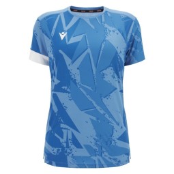 CAMISETA DE PÁDEL FEMENINA MACRON ICON DOMIZIA II COLOR AZUL CIELO