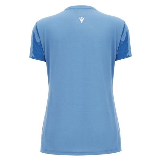 CAMISETA DE PÁDEL FEMENINA MACRON ICON DOMIZIA II COLOR AZUL CIELO