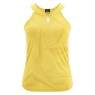 CAMISETA DE PÁDEL FEMENINA MACRON ICON CLOVIA AMARILLA
