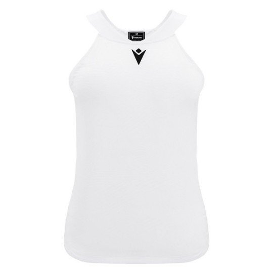 CAMISETA DE PÁDEL FEMENINA MACRON ICON CLOVIA BLANCO