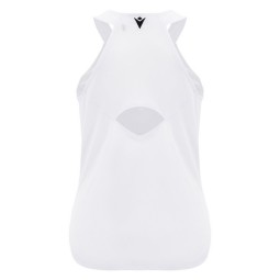 CAMISETA DE PÁDEL FEMENINA MACRON ICON CLOVIA BLANCO