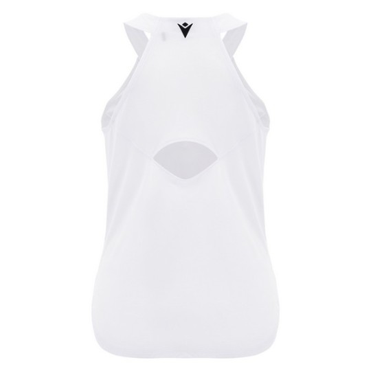 CAMISETA DE PÁDEL FEMENINA MACRON ICON CLOVIA BLANCO