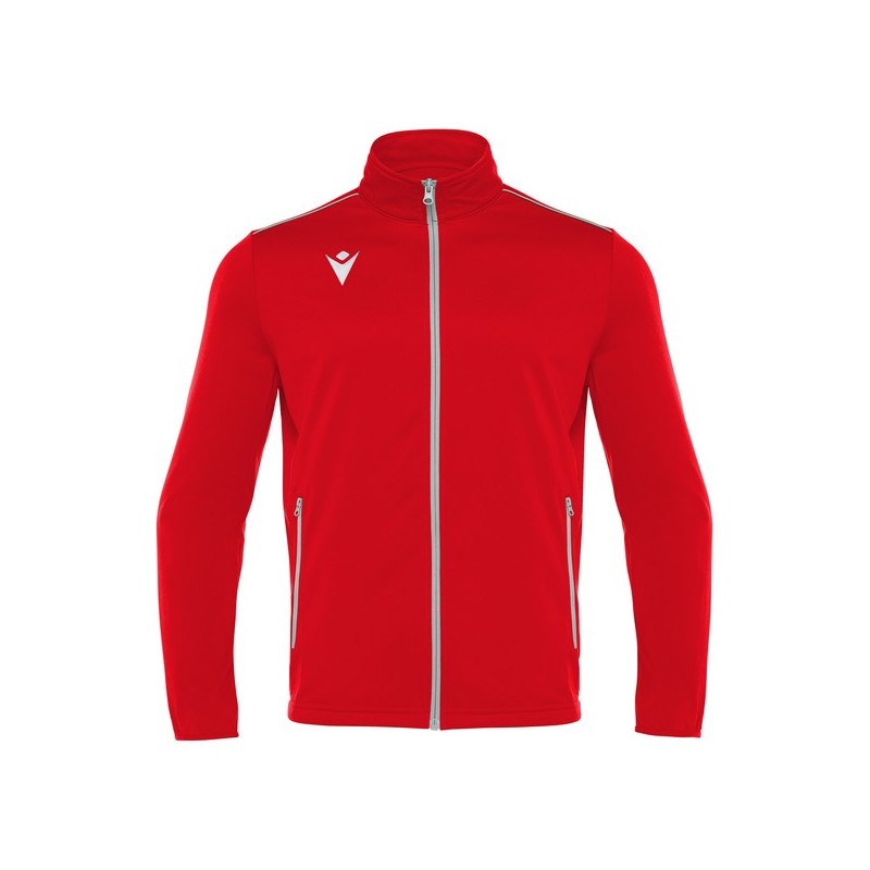 CHAQUETA DE CHANDALL MACRON NEMESIS COLOR ROJO