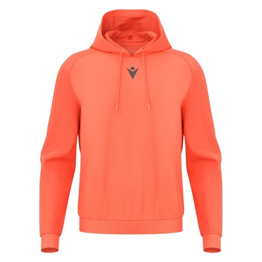 SUDADERA CON CAPUCHA MACRON HORN COLOR CORAL