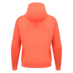 DESSUADORA AMB CAPUTXA MACRON HORN COLOR CORAL FLUOR