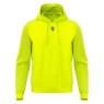 SUDADERA CON CAPUCHA MACRON HORN COLOR AMARILLO FLUORESCENTE
