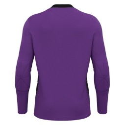 CAMISETA DE PORTERO MACRON ARGO LILA I NEGRO