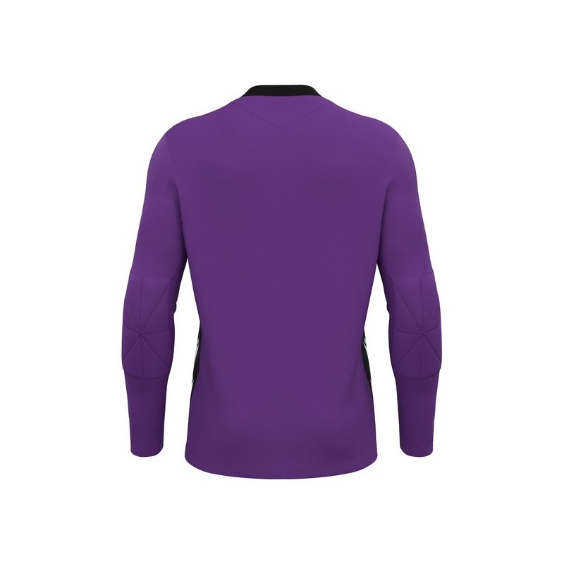 CAMISETA DE PORTERO MACRON ARGO LILA I NEGRO