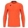 CAMISETA DE PORTERO MACRON ARGO NARANJA Y NEGRO