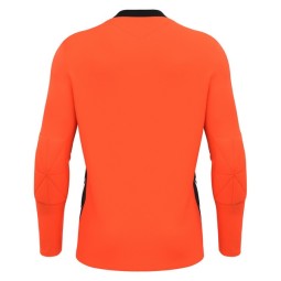 CAMISETA DE PORTERO MACRON ARGO NARANJA Y NEGRO