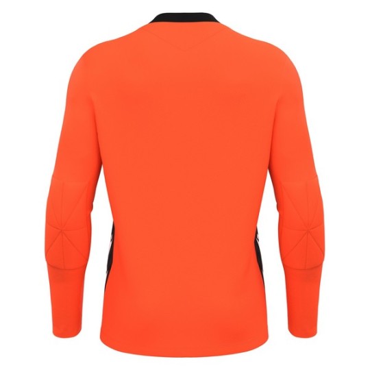CAMISETA DE PORTERO MACRON ARGO NARANJA Y NEGRO