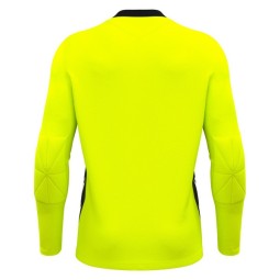 CAMISETA DE PORTERO MACRON ARGO AMARILLO FLUORESCENTE Y NEGRO