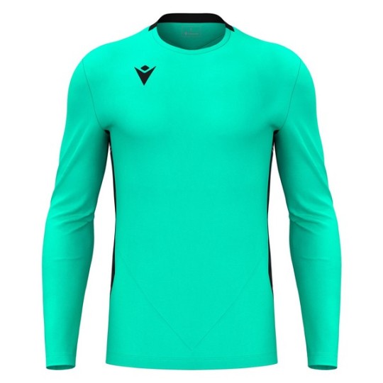 CAMISETA DE PORTERO MACRON ARGO TURQUESA Y NEGRO