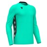 CAMISETA DE PORTERO MACRON ARGO TURQUESA Y NEGRO